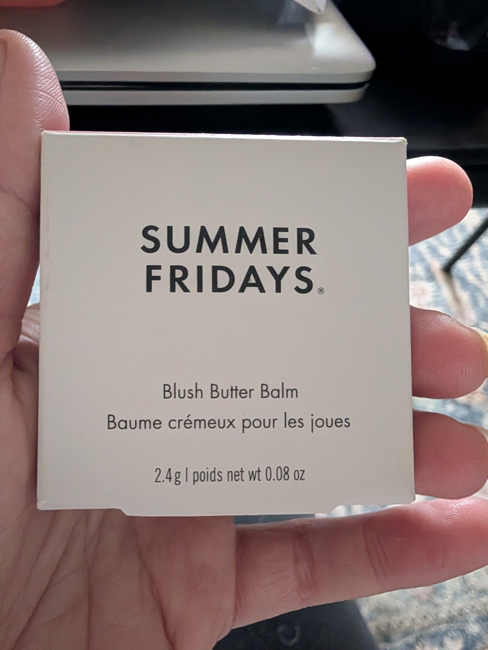 Summer Fridays Strawberry Butter Balm – Cream White Box
